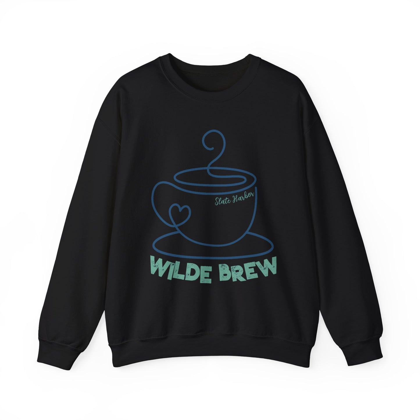 Wilde Brew Coffee Shop Logo Sweatshirt - My Vigilante Valentine Book Merch