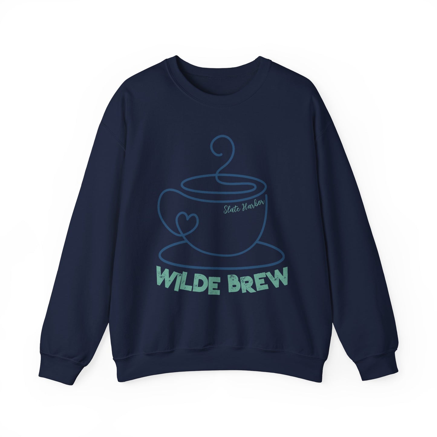 Wilde Brew Coffee Shop Logo Sweatshirt - My Vigilante Valentine Book Merch