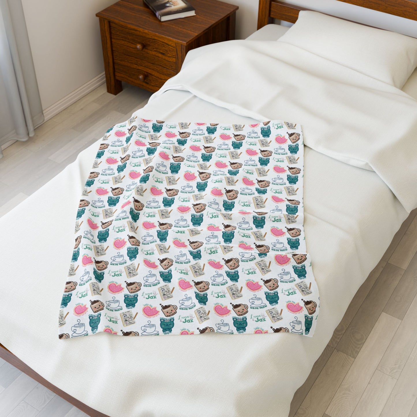 Plush Blanket - My Vigilante Valentine Book Merch