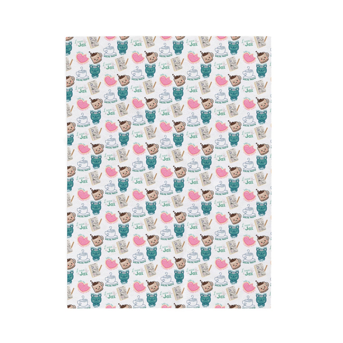 Plush Blanket - My Vigilante Valentine Book Merch