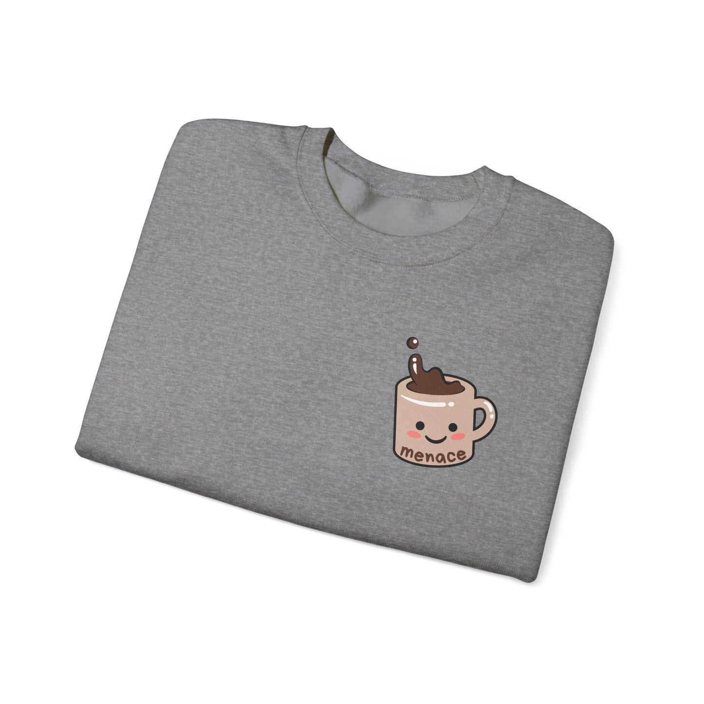Menace Coffee Cup Sweater - My Vigilante Valentine Book Merch