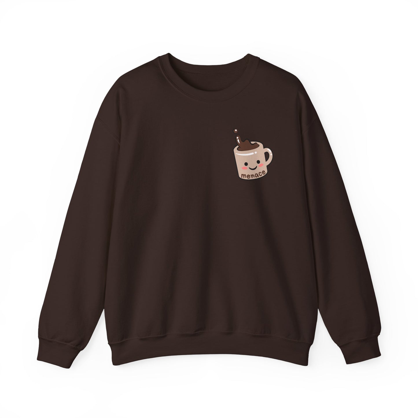 Menace Coffee Cup Sweater - My Vigilante Valentine Book Merch