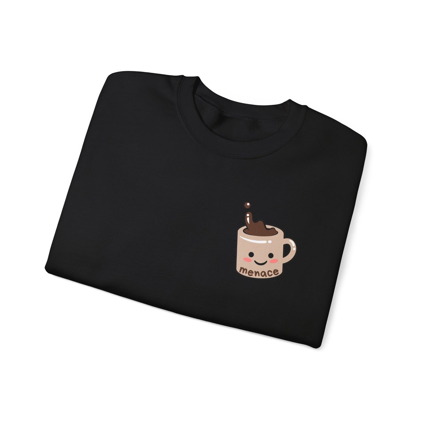 Menace Coffee Cup Sweater - My Vigilante Valentine Book Merch