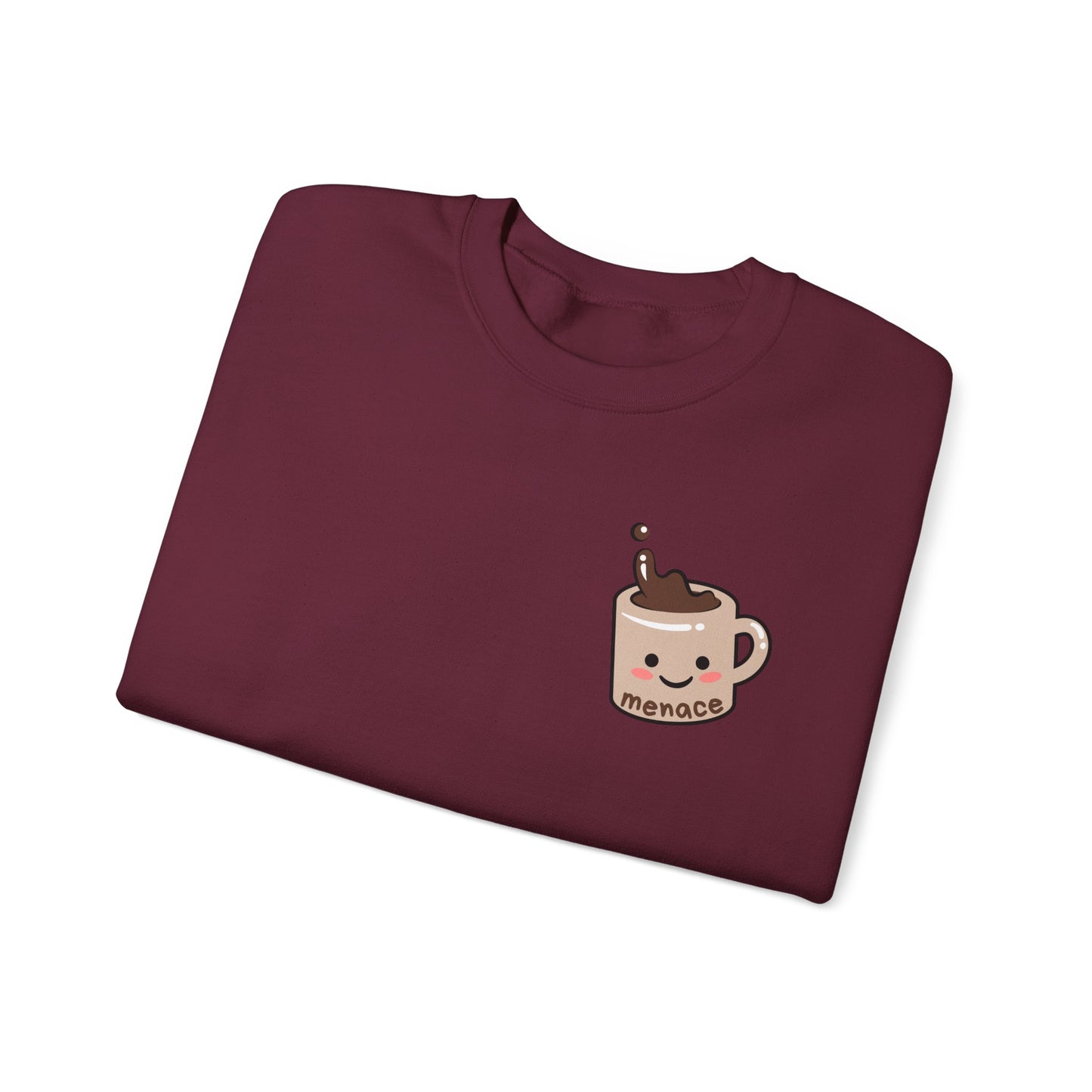 Menace Coffee Cup Sweater - My Vigilante Valentine Book Merch