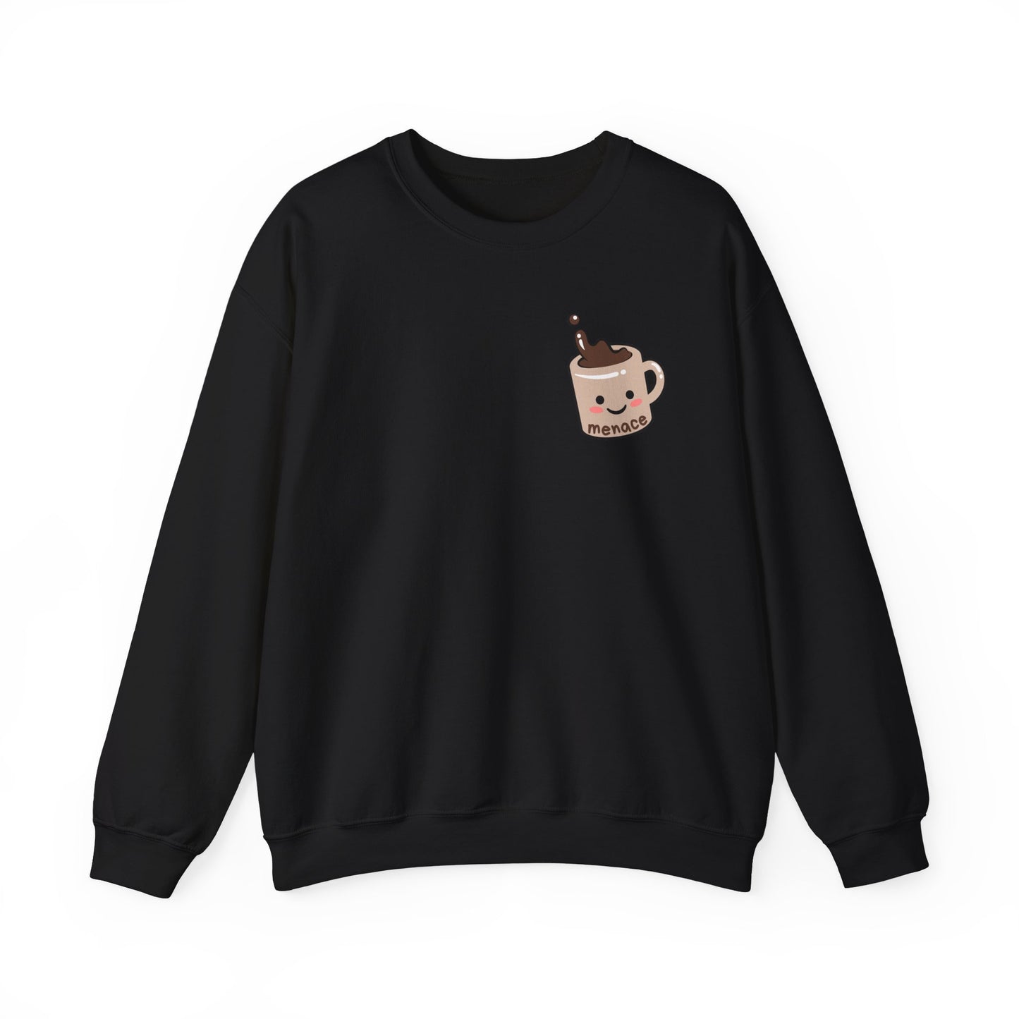 Menace Coffee Cup Sweater - My Vigilante Valentine Book Merch
