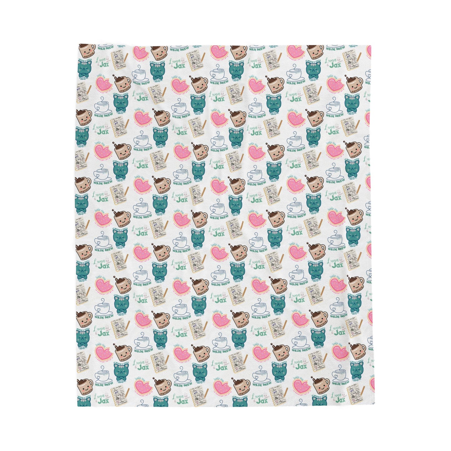 Plush Blanket - My Vigilante Valentine Book Merch