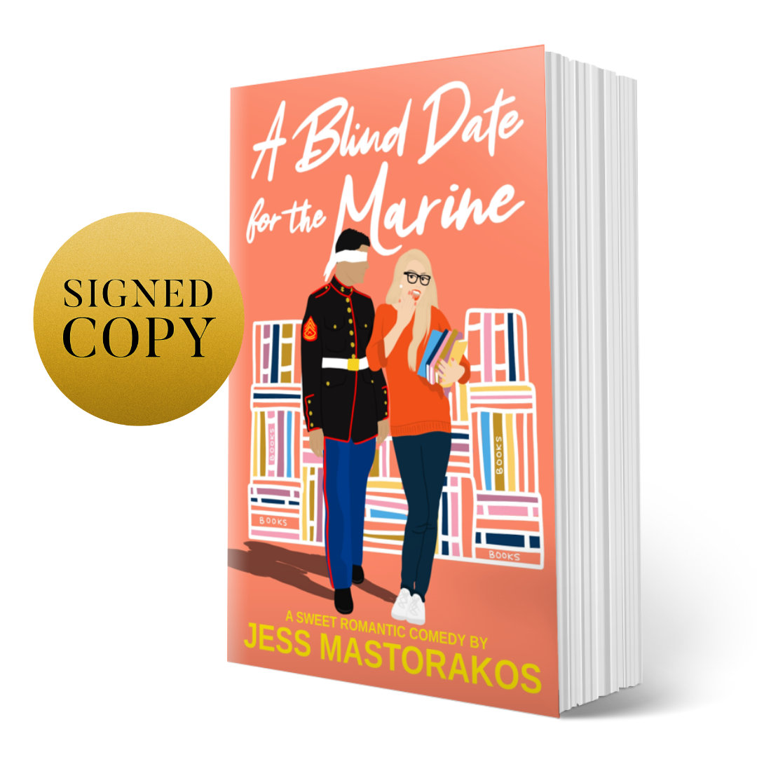 A Blind Date for the Marine - Signed Paperback