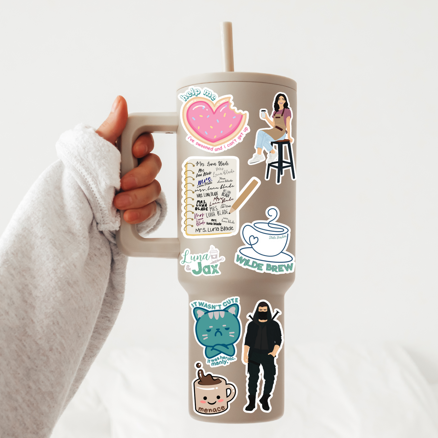 My Vigilante Valentine - Sticker Pack