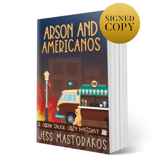 Arson and Americanos - Signed Paperback