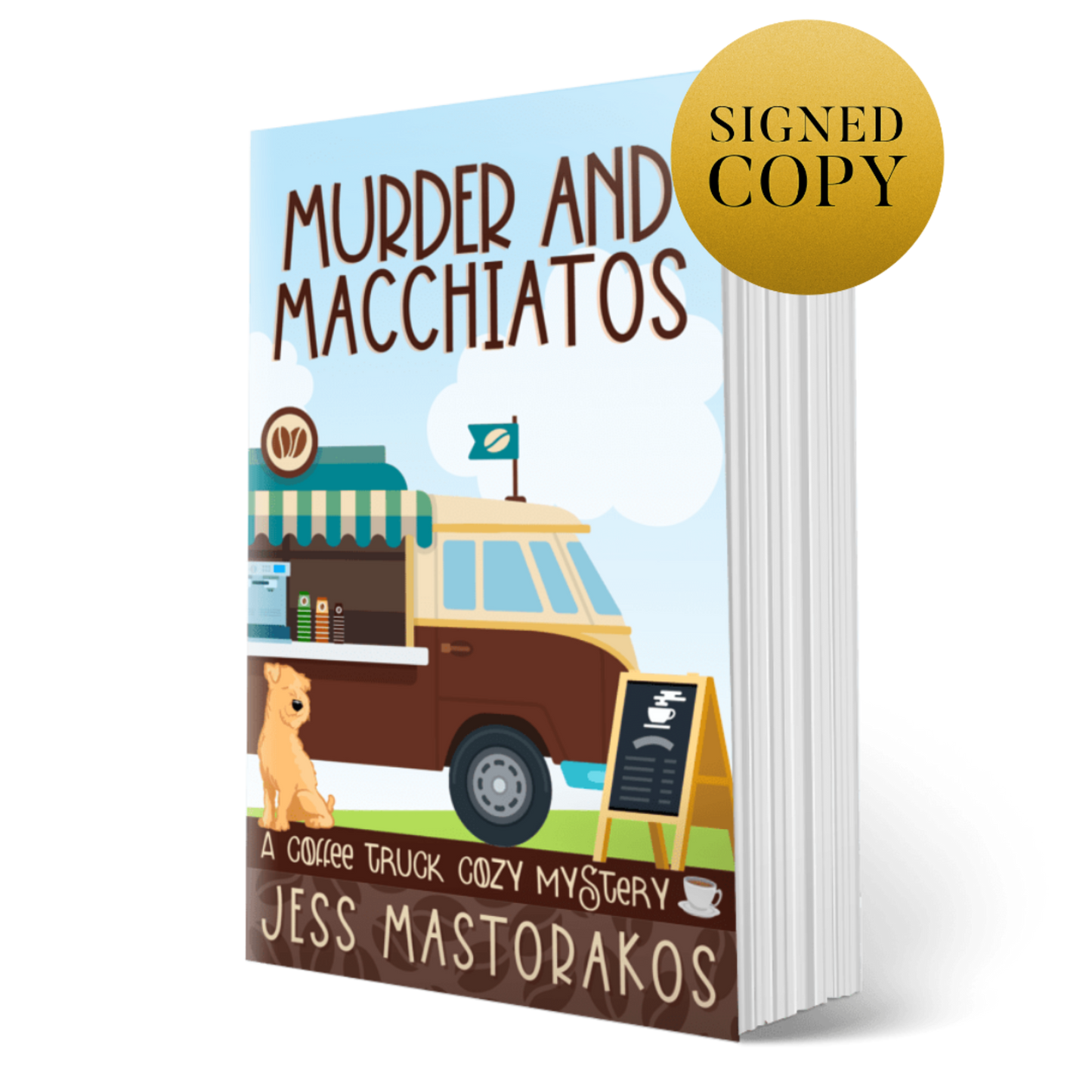 Murder and Macchiatos - Signed Paperback